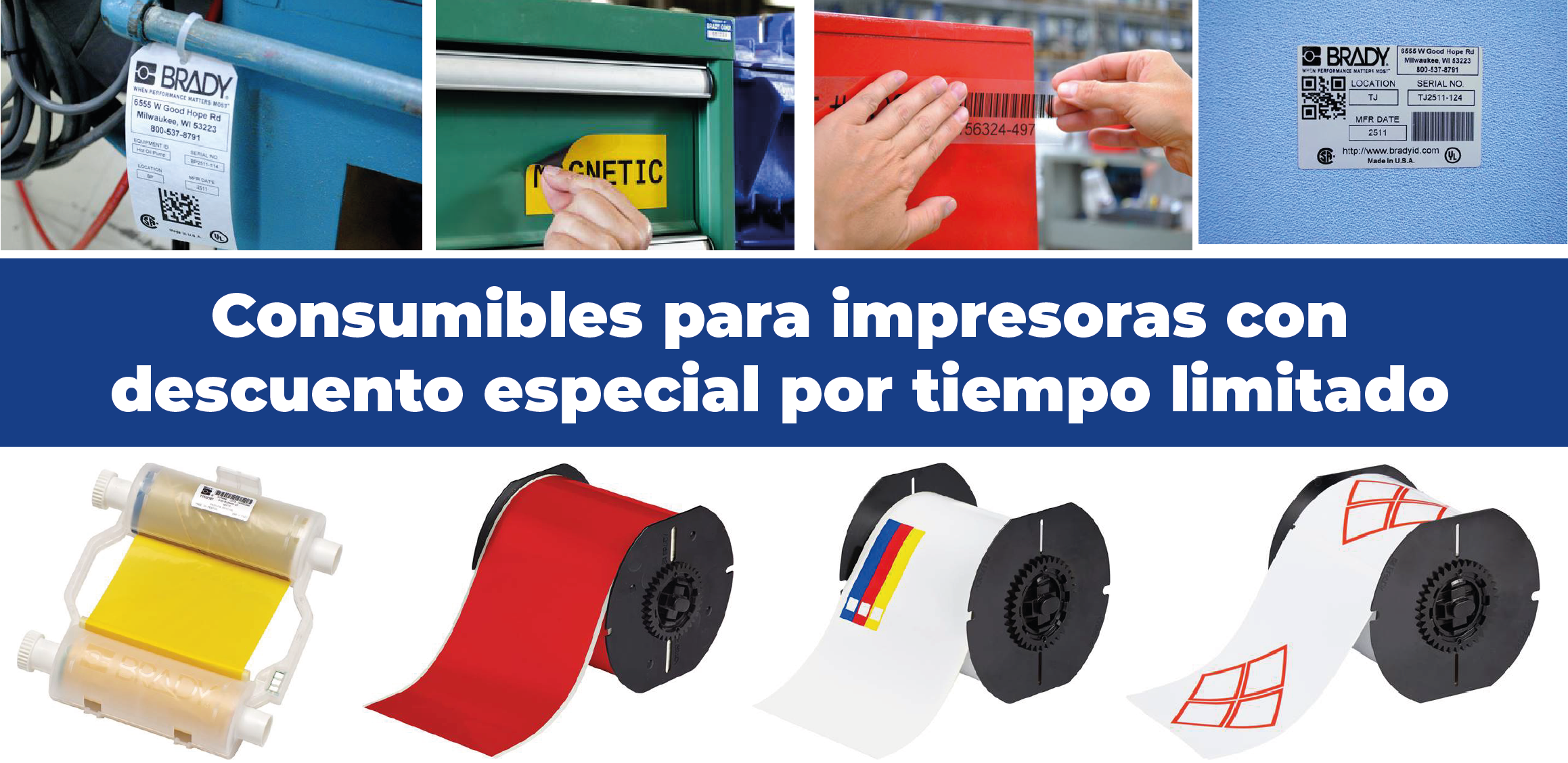 Banner promo brady SERIE B30